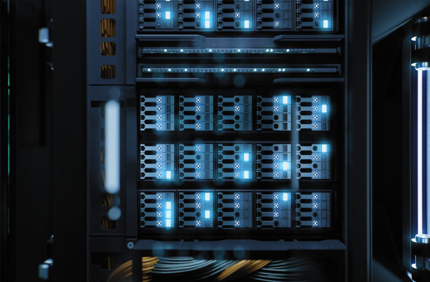 用于云计算的服务器机房数据中心中的超级计算机图片下载