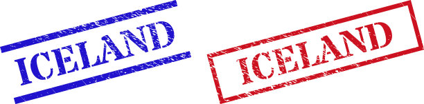 冰岛纹理刮花邮票印章用图片下载