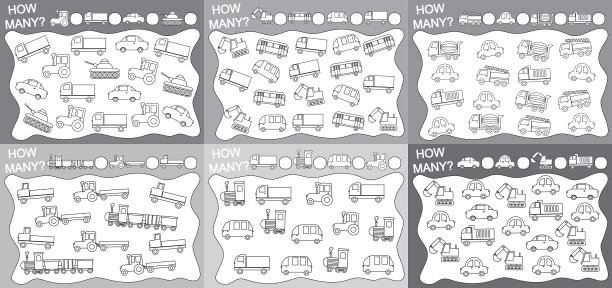 儿童活动设置教育游戏图片下载