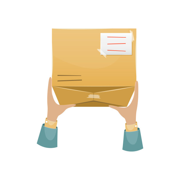 寄包裹给邮差图片下载