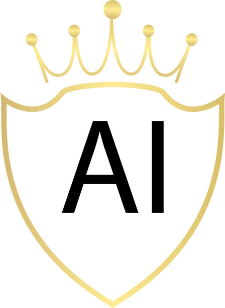 具有简约风格的AI字母标志设计图片下载