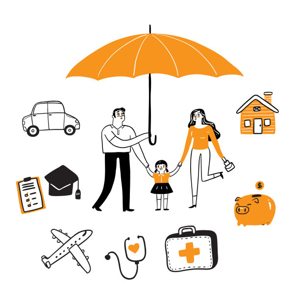 保险概念集图片下载