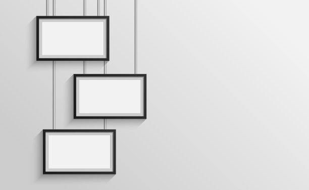 相框挂模型背景图片下载