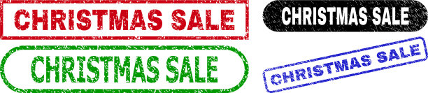 圣诞特卖矩形邮票使用苦恼图片下载