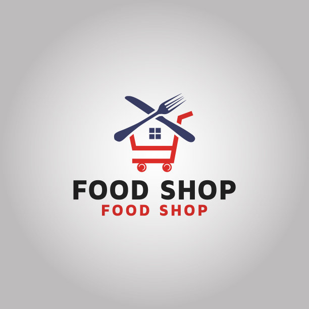 食品店标识的设计思路和模板图片下载