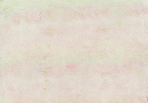 粉红色和绿色的水彩画，是用超细纤维涂料滚筒画的图片下载