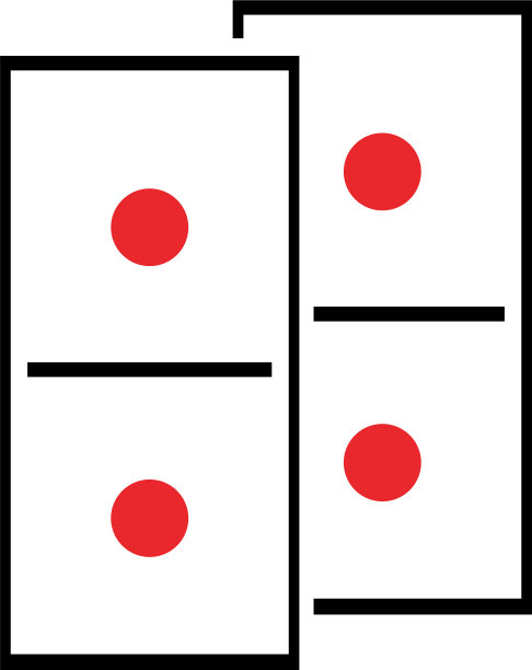 白色背景下红色按钮的特写镜头图片下载