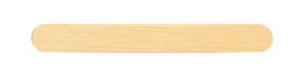 冰淇淋零食棒。简单的木制元素，用于制作夏季食物。棕色的木元素。咽喉检查用医疗设备图片下载