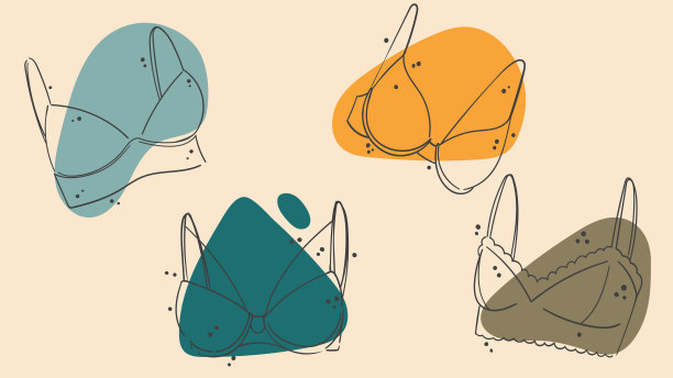 夏天海滩上插图。图片下载