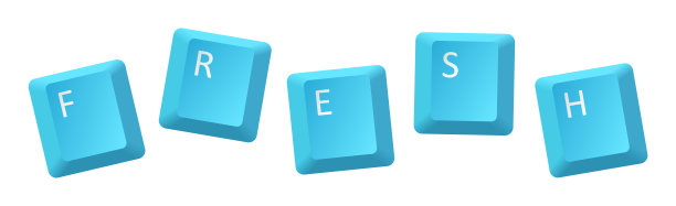 向量蓝色新鲜的密钥题词图片下载