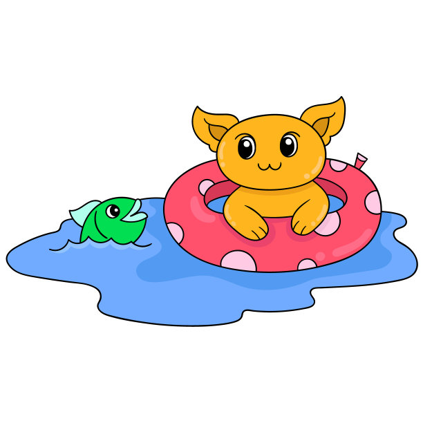 卡通贴纸活动图片下载