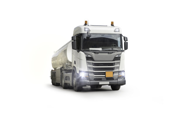 白色背景上的卡车图片下载