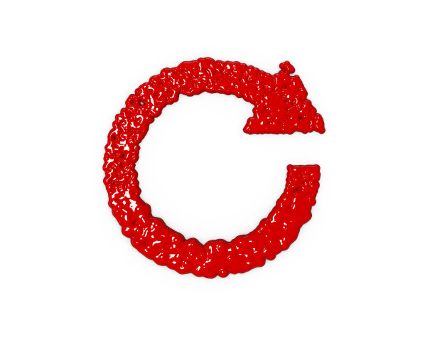 循环符号滴血白色背景图片下载