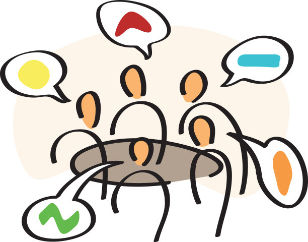 人们之间的会议图片下载