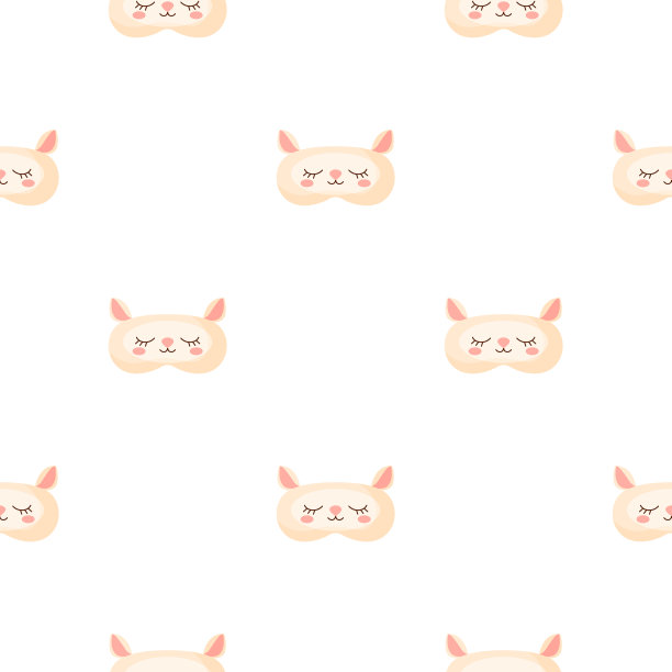 羔羊色淡粉色几何无缝图案图片下载