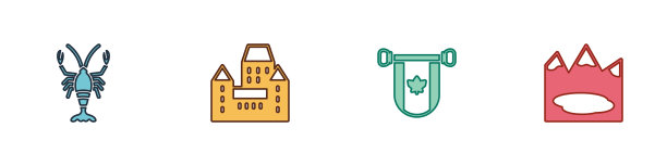 设置龙虾城堡frontenac酒店旗图片下载