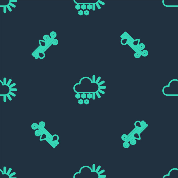 设线多云，有雪，有风，有雨图片下载