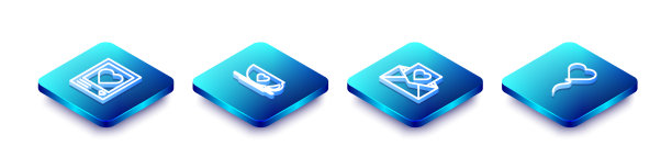 设置等距线相框和心形咖啡图片下载