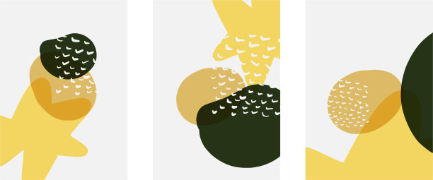 手绘涂鸦形状墙艺术绘画风格图片下载