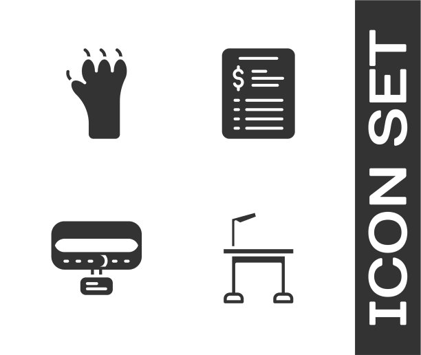 设置宠物美容表爪印项圈图片下载