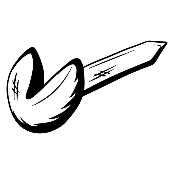 幸运饼干矢量插图绘制在素描风格图片下载