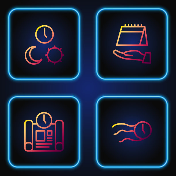 设置线时间飞逝的时钟项目时间图片下载