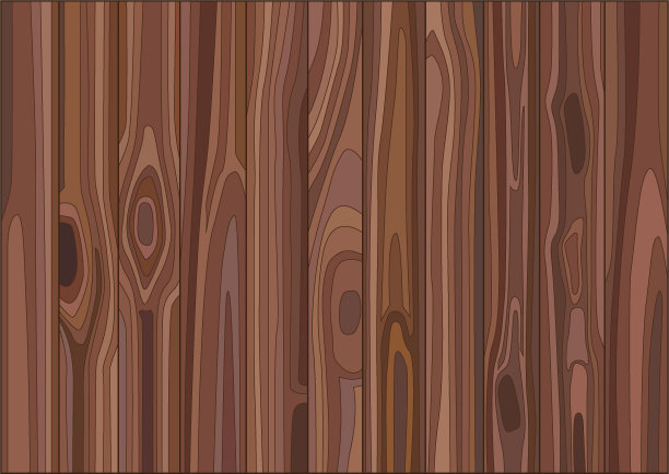 木材纹理和图案背景插图矢量图片下载