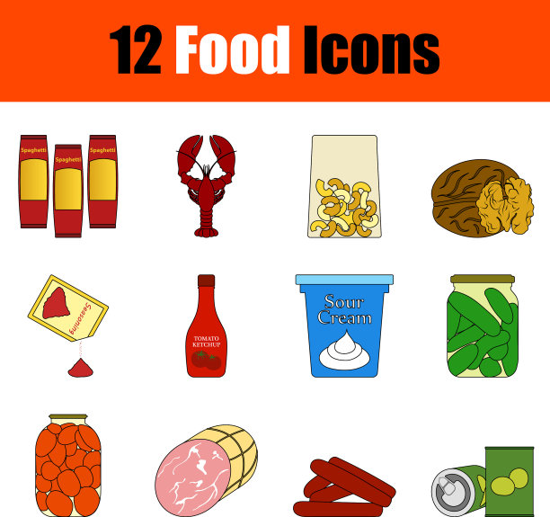 食物图标设置图片下载