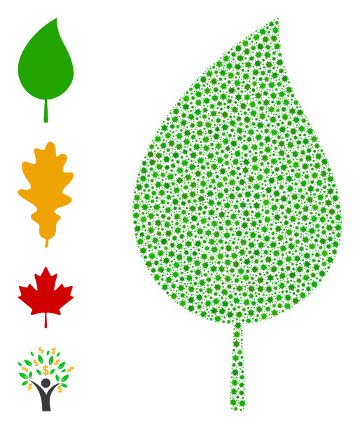 花叶马赛克感染图标图片下载