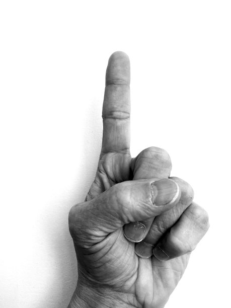 手势和手势都是黑白的图片下载