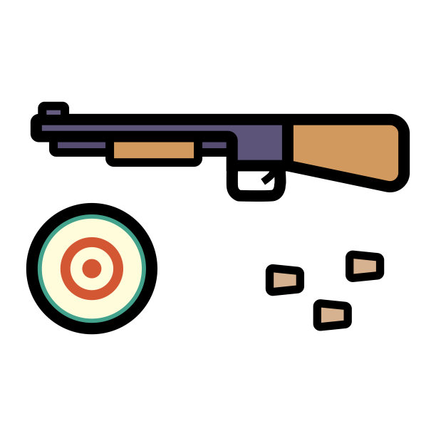 射击目标的剪辑艺术图片下载
