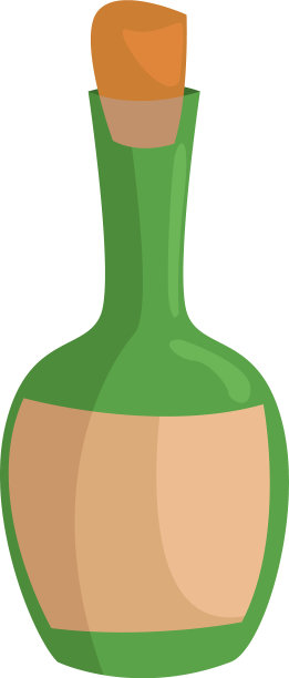 酒瓶朗姆酒白色背景图片下载