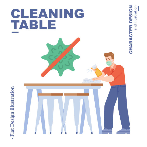 锻炼社会距离字符设计插图使用扁平风格的数字或印刷媒体。图片下载