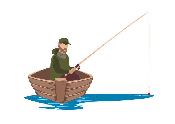 船上的渔夫图片下载