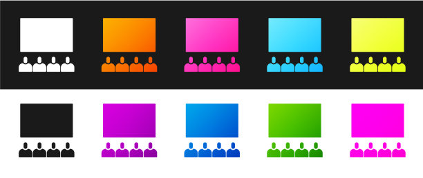 设置电影院礼堂与屏幕图标隔离图片下载
