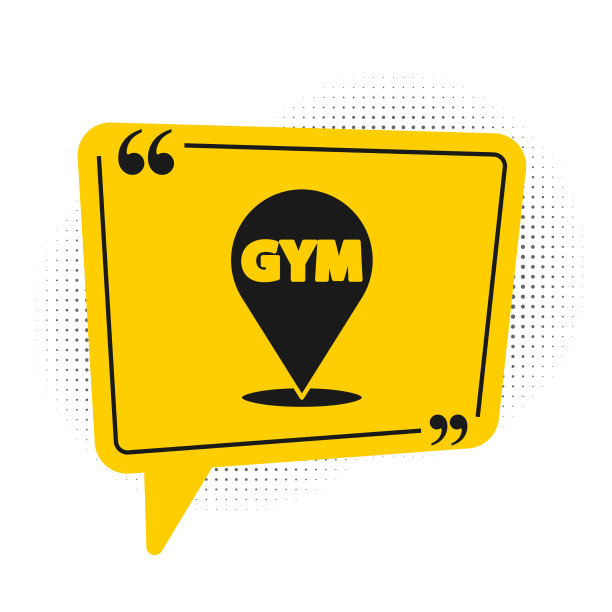 黑色位置体育馆图标孤立在白色图片下载