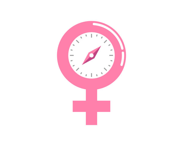 女性内有指南针图片下载