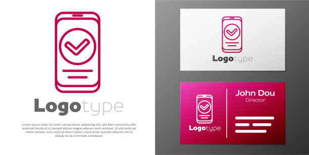 标志型线智能手机图标图片下载