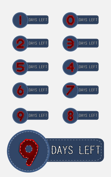 织物质地和针法概念图片下载