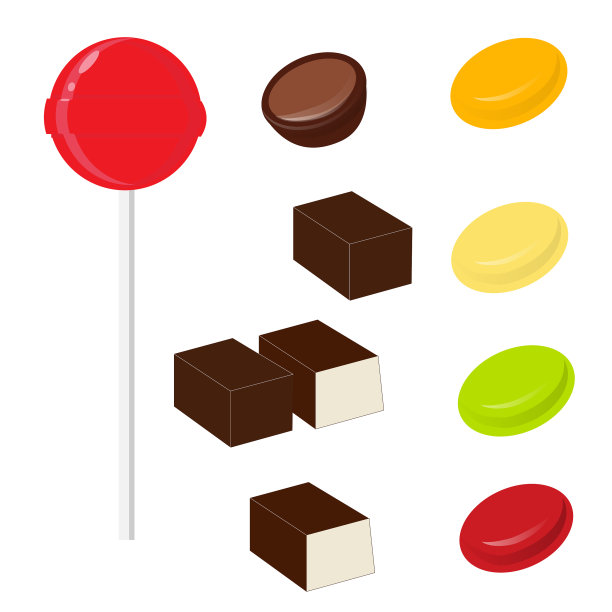 设置独立糖果糖果模板为图片下载