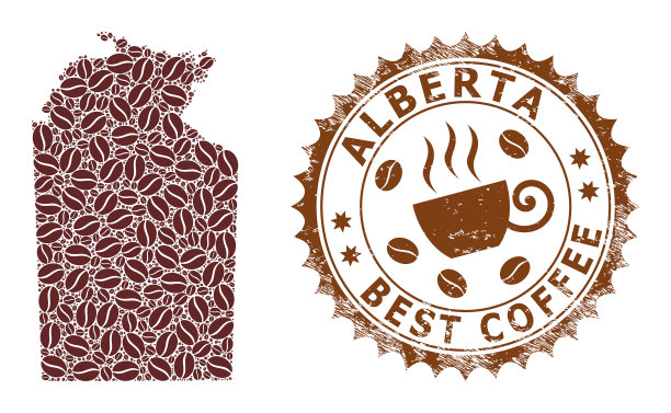 澳大利亚北部领土的马赛克地图图片下载