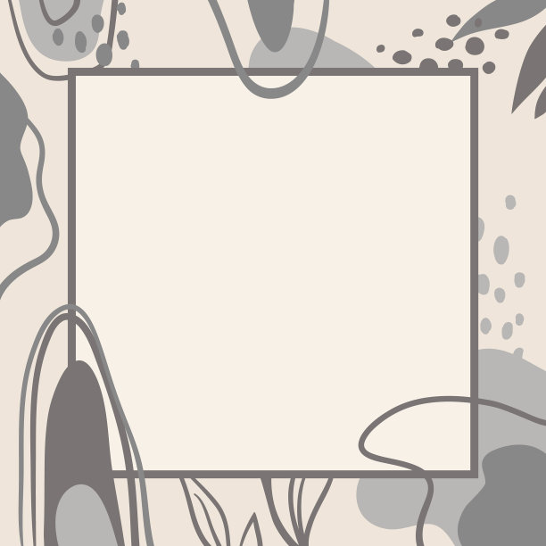 植物图案抽象的趋势背景2图片下载