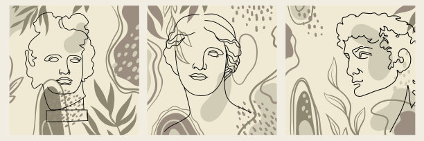 用线性抽象设置趋势背景图片下载