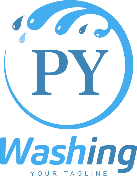 Py字母设计与水洗标志现代字母图片下载