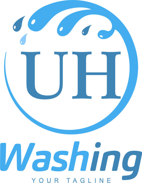 呃字母设计与洗涤标志现代字母图片下载