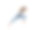 年轻女子女子运动员训练孤立在白色演播室背景。图片下载