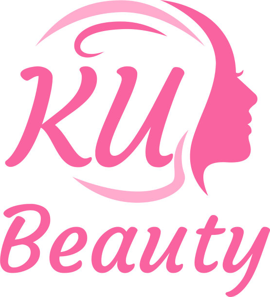 字母库标志设计具有女性优雅的面容图片下载