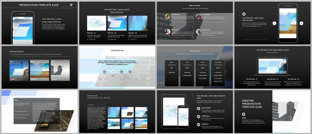 表示设计模板的多用途图片下载