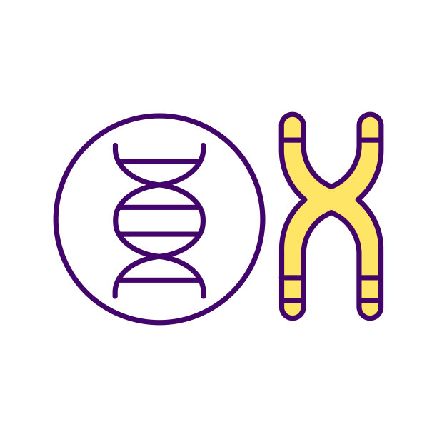 遗传紊乱RGB颜色图标图片下载