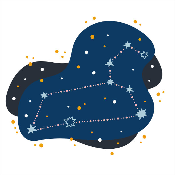 可爱的星座星座狮子座涂鸦手图片下载